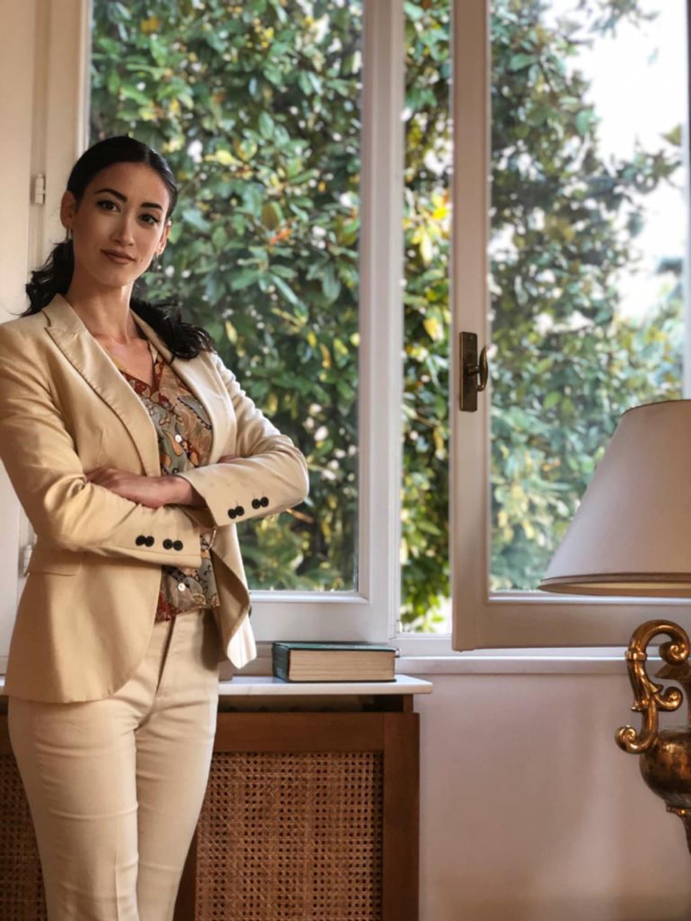 Dott.ssa Francesca Peruzzi nel suo studio